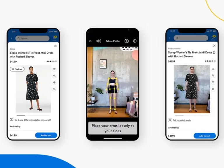 L’application Walmart vous permet désormais d’essayer des vêtements virtuellement.