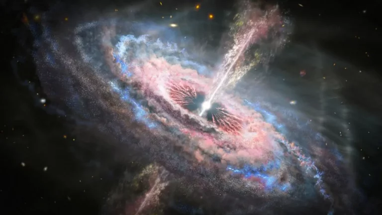 Les astronomes découvrent l’objet le plus lumineux de l’univers qui dévore un soleil par jour